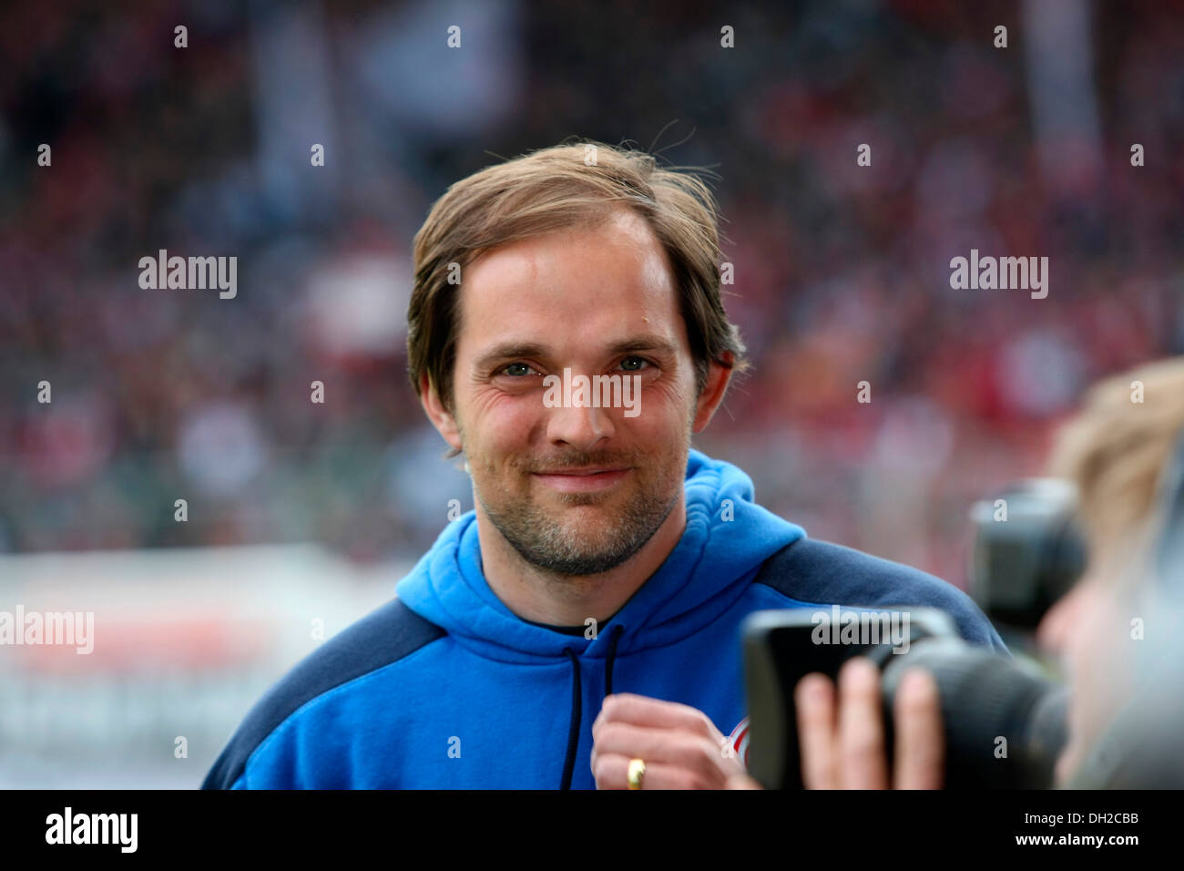 Thomas Tuchel, allenatore della Bundesliga tedesca Calcio team FSV Mainz 05, Mainz, Renania-Palatinato Foto Stock