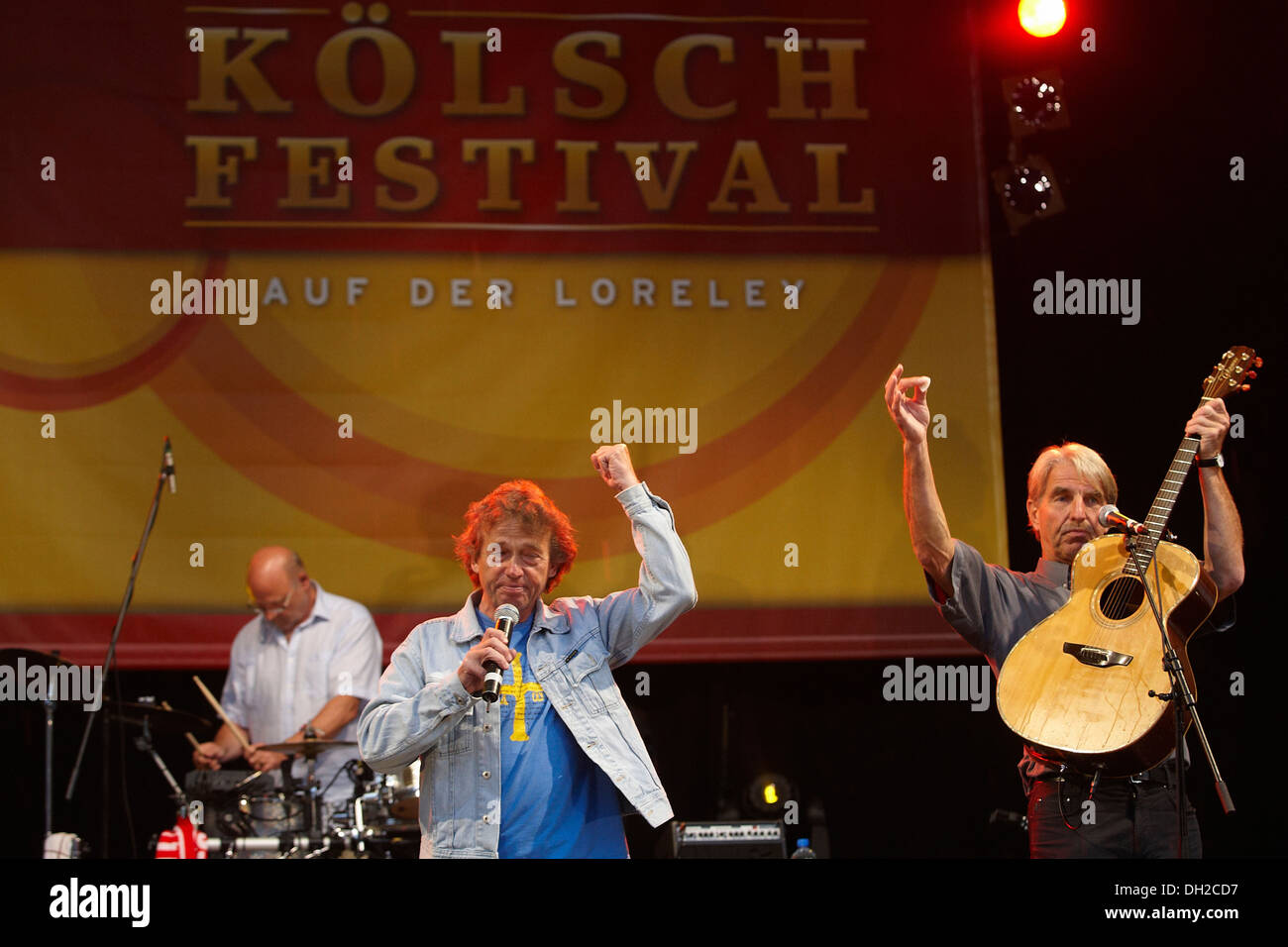 Blaeck Foeoes, Koelsch Festival, Loreley open-air, Stadio San Goarshausen, Renania-Palatinato Foto Stock