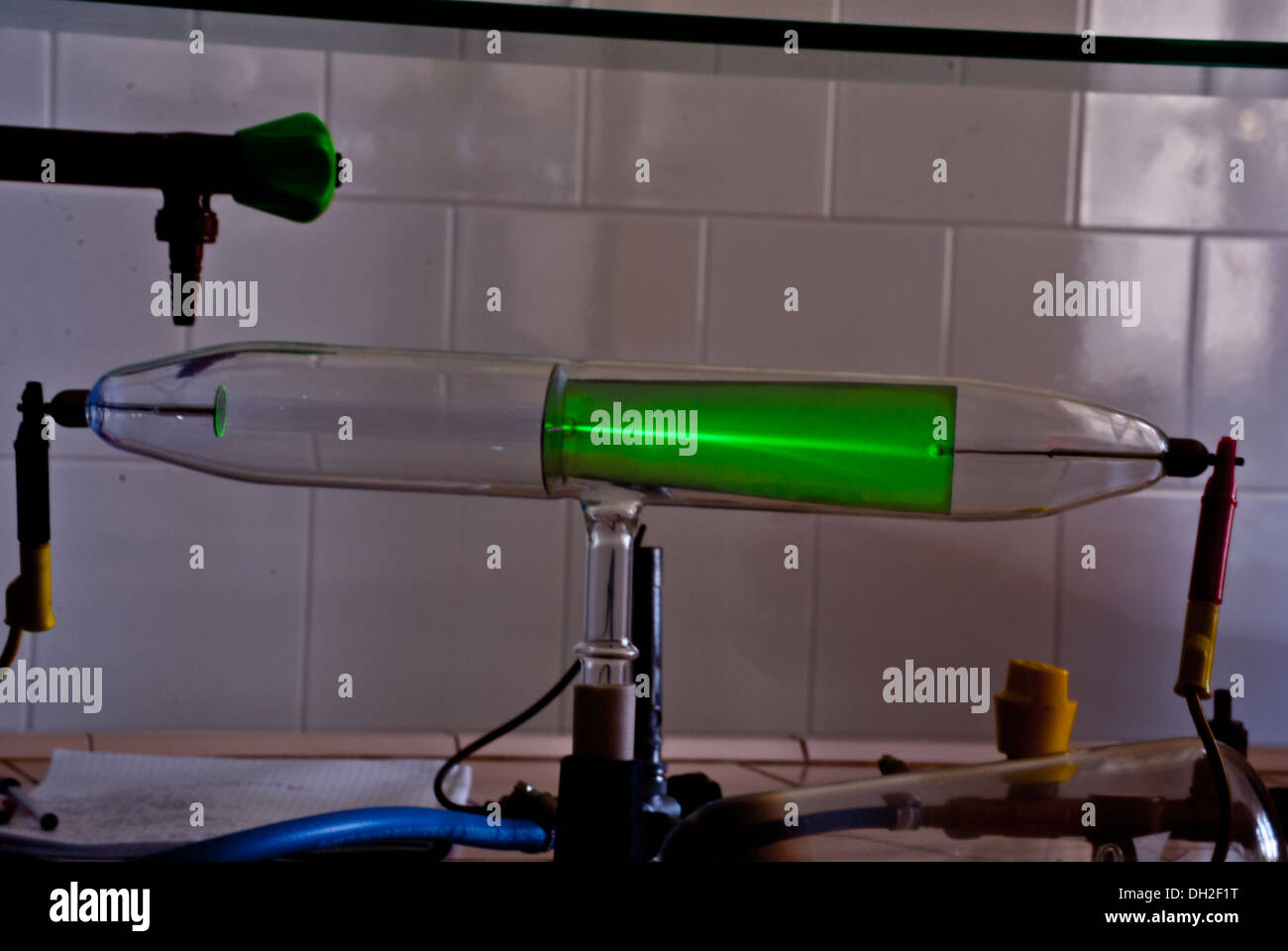 Un tubo a raggi catodici Foto Stock