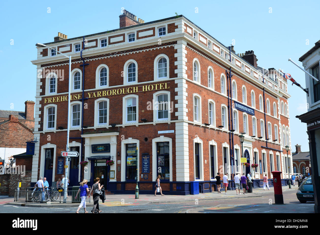 Hotel Yarborough, Betlemme Street, grimsby, lincolnshire, England, Regno Unito Foto Stock