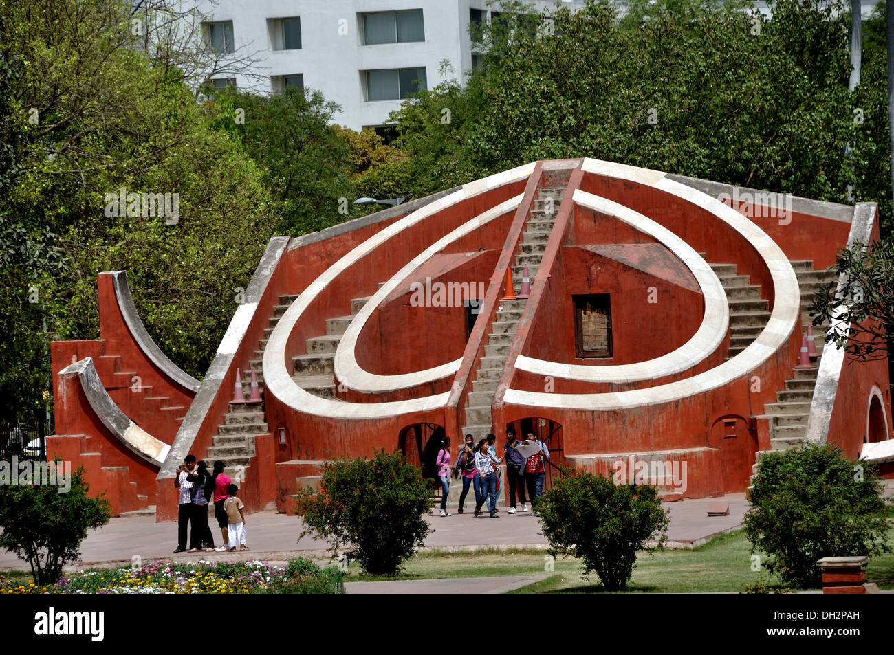 Jantar Mantar a Nuova Delhi in India Foto Stock