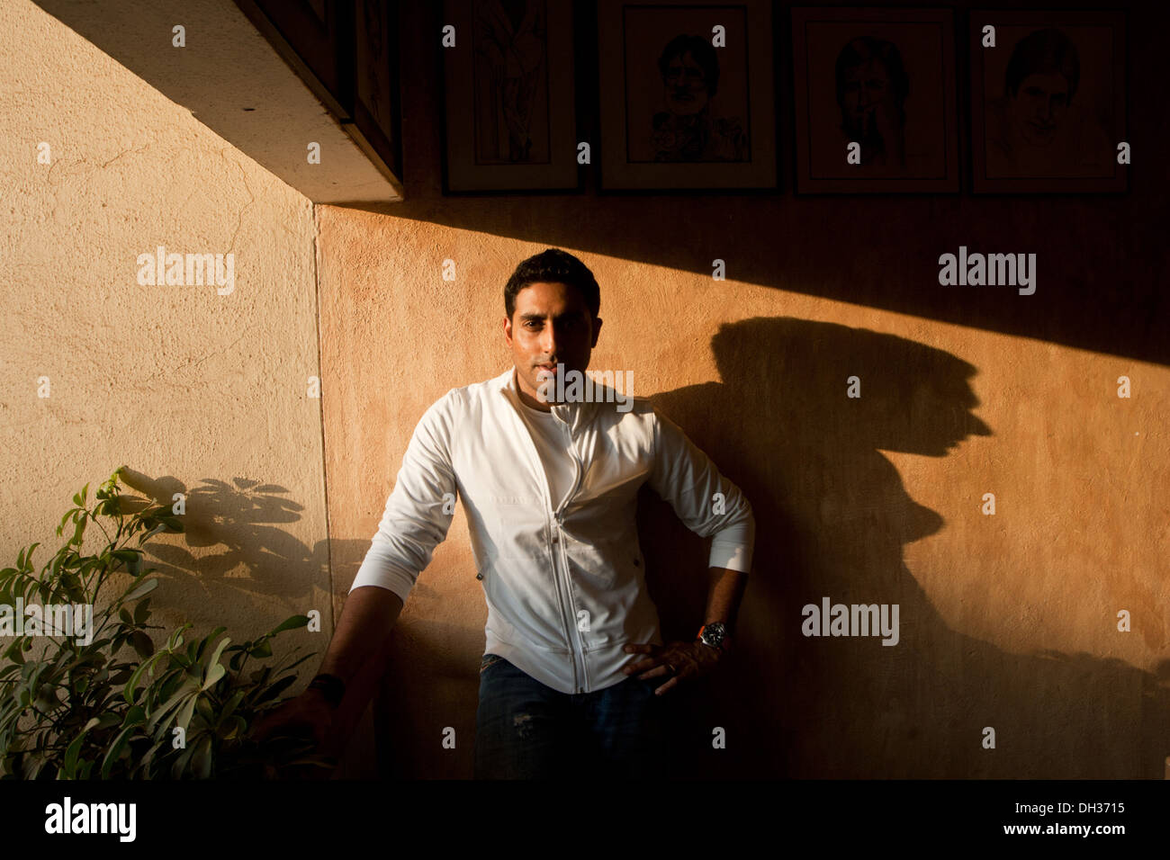 Indian film di Bollywood attore Abhishek Bachchan India Asia Foto Stock