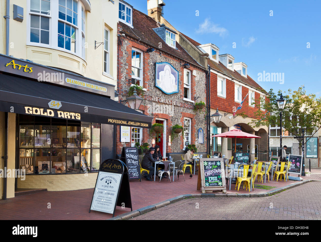 Le corsie di Brighton Brighton Town Center West Sussex England Regno Unito GB EU Europe Foto Stock
