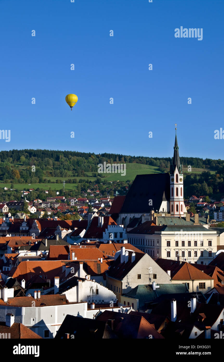 Cesky Krumlov sito UNESCO Repubblica Ceca Foto Stock