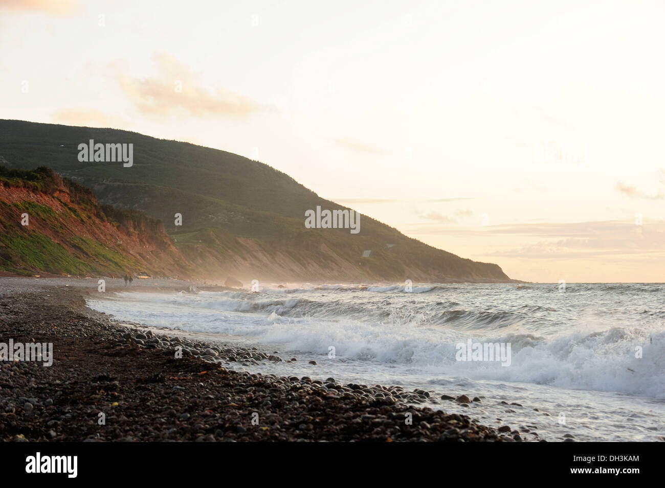 Costa a Cape Breton National Park, Nova Scotia, Canada, America del Nord Foto Stock