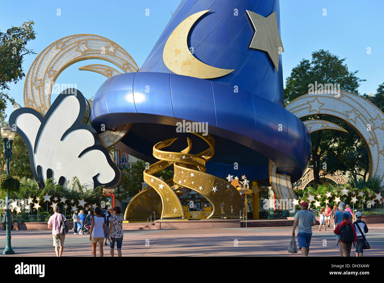 Gli studios di Hollywood, il cappello del mago, il Parco a Tema Disney World, a Orlando, Florida Foto Stock