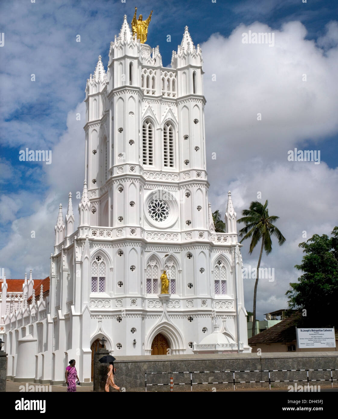San Giuseppe chiesa metropolitana trivandrum India Kerala Foto Stock