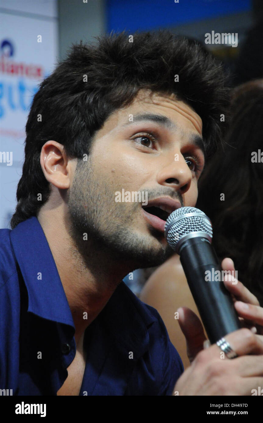 Indan Film di Bollywood attore Shahid kapoor India Asia Foto Stock