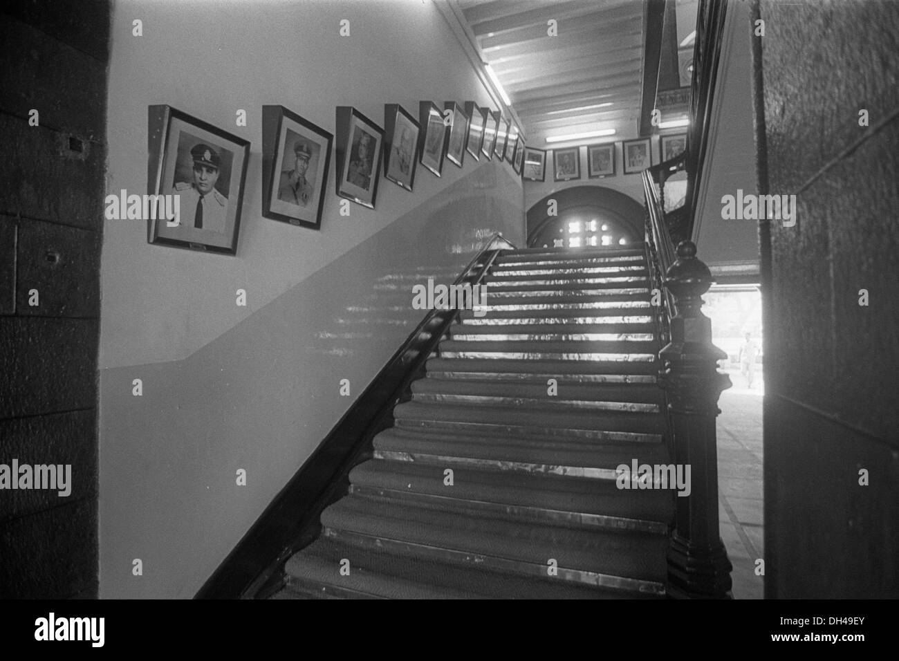 Scale che salgono a Mumbai Questura Mumbai Maharashtra India Asia Foto Stock