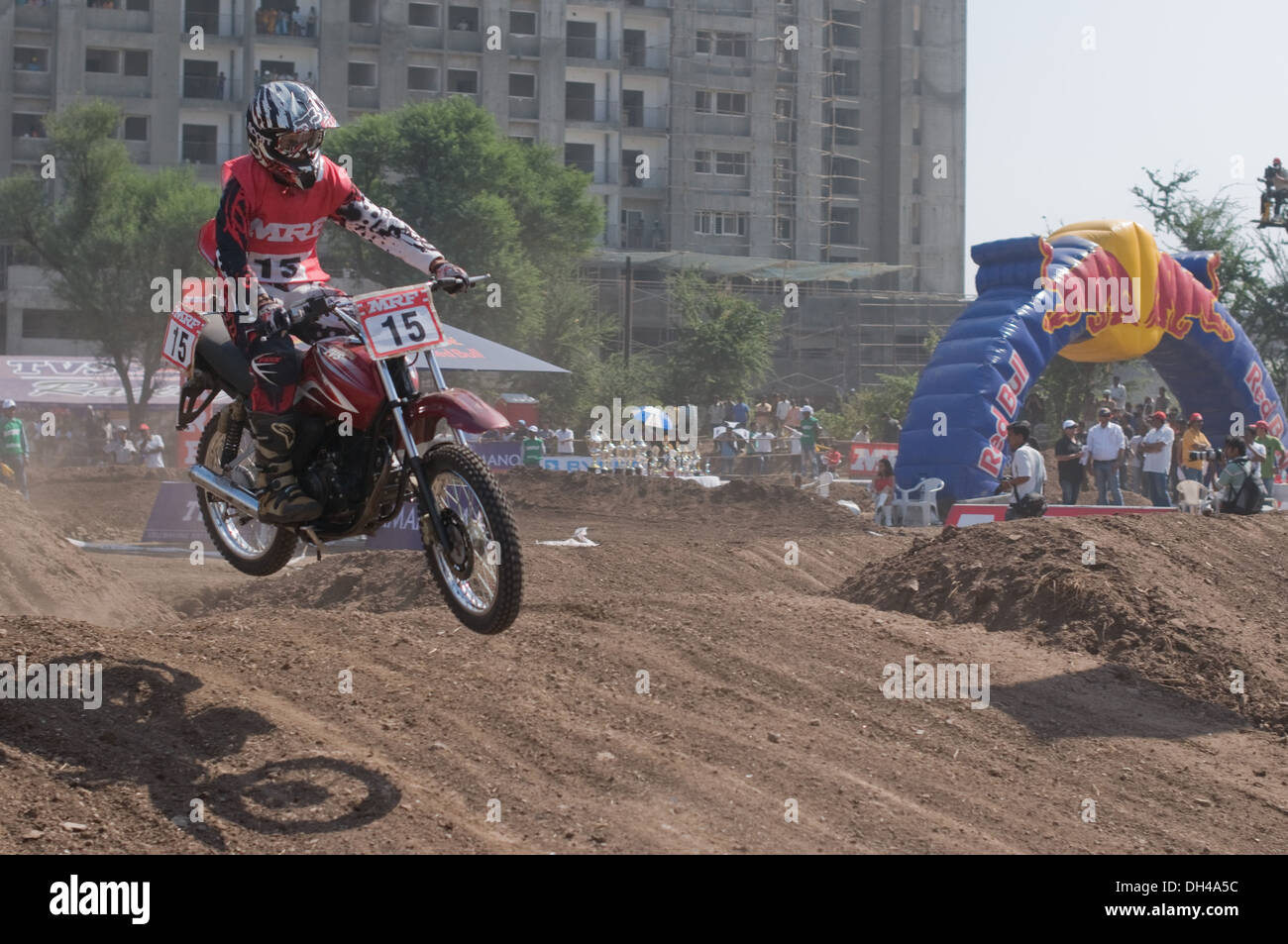 Motocross bike race Pune Maharashtra India Asia Dic 2011 NOMR e NOPR Foto Stock