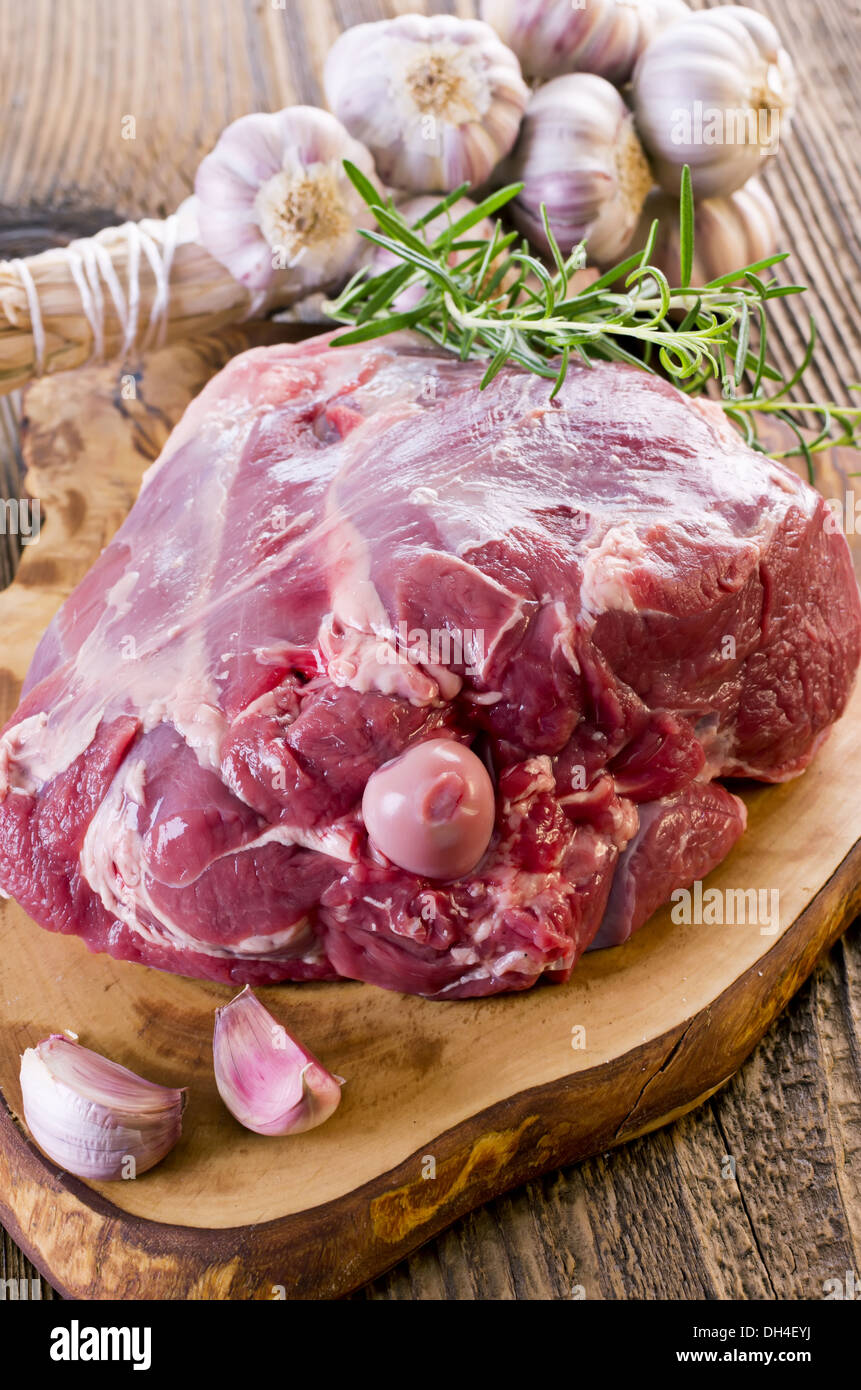 carne di agnello Foto Stock
