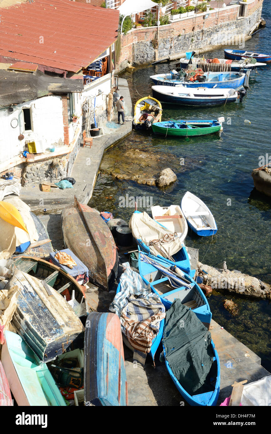 Napoli, marechiaro italia Foto Stock
