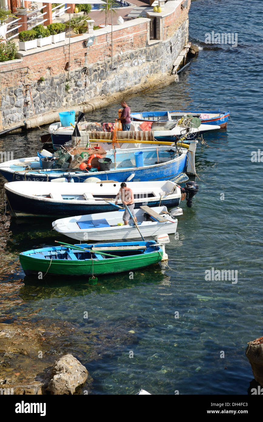 Marechiaro - Napoli, Italia Foto Stock