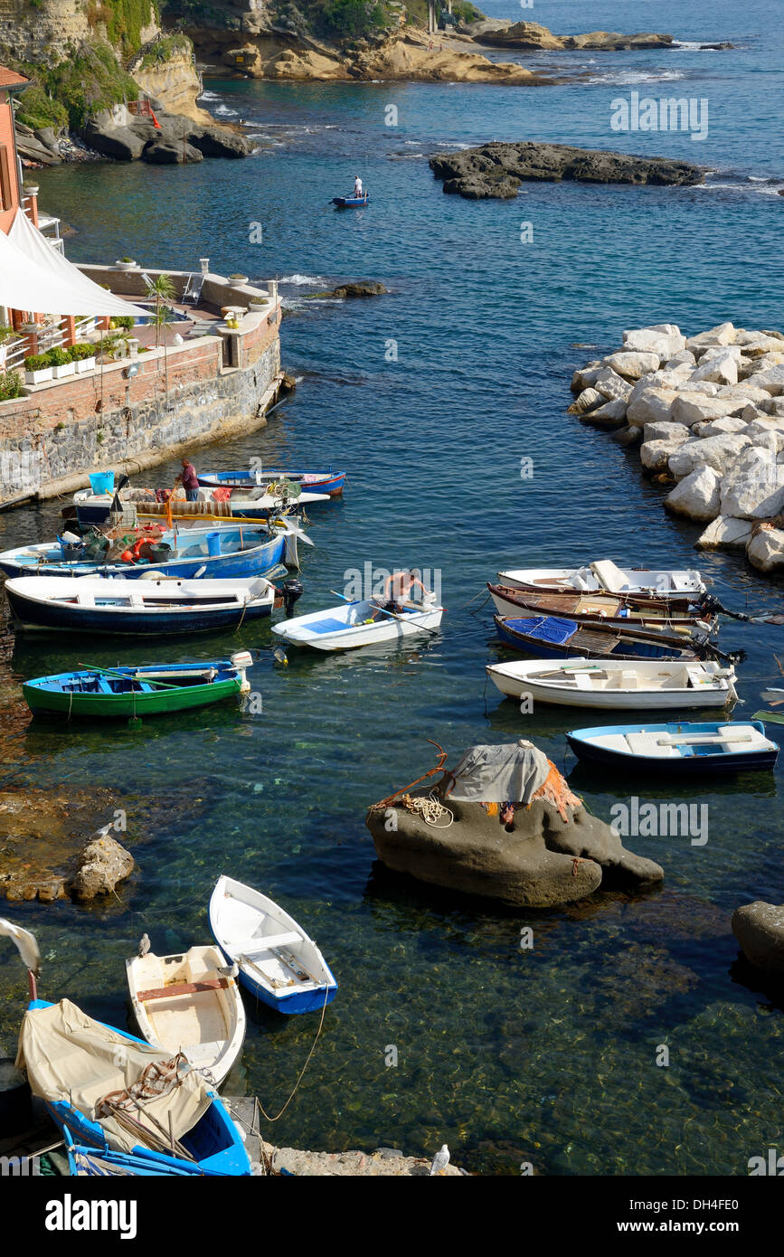 Marechiaro - Napoli, Italia Foto Stock