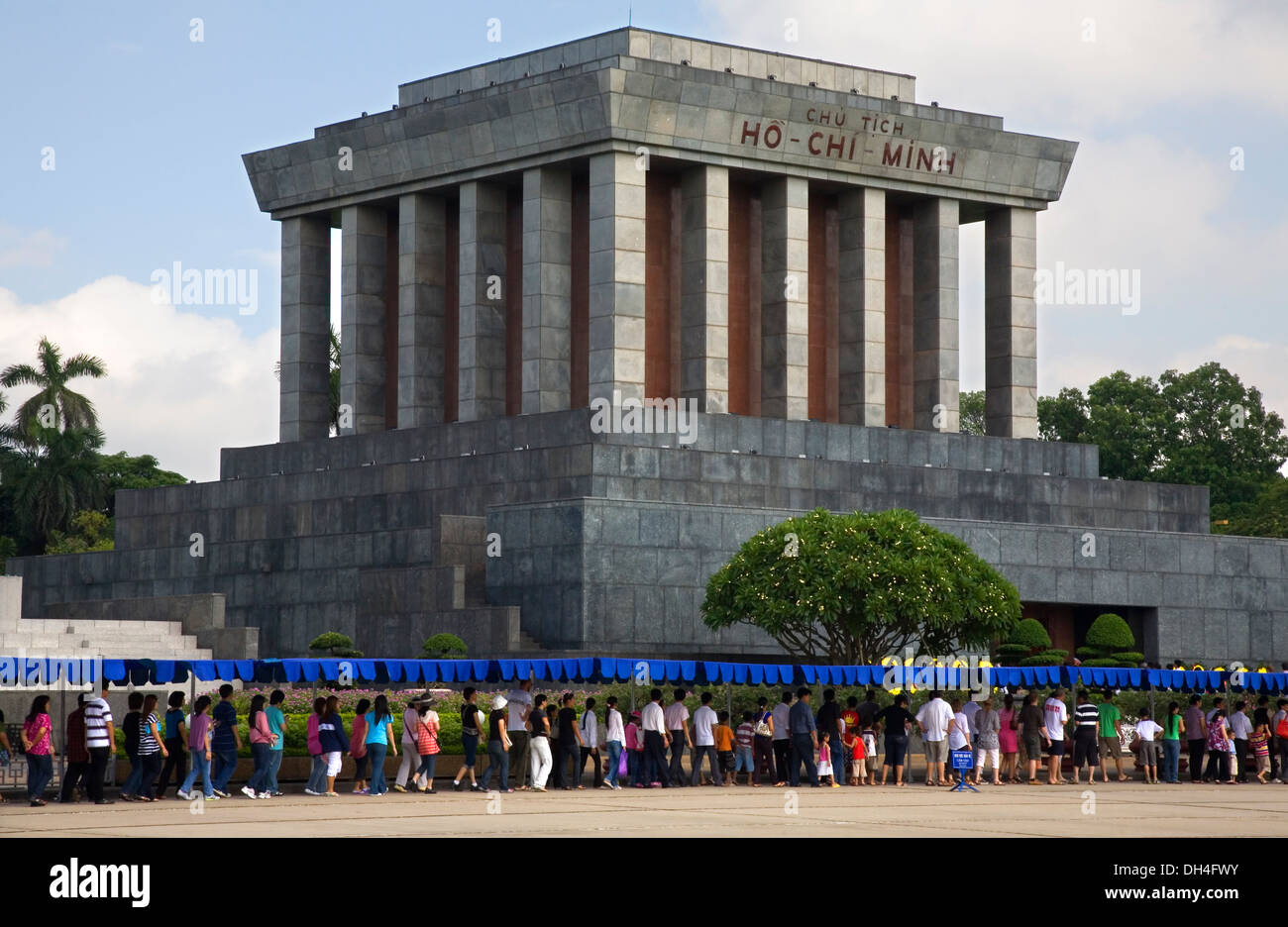 Mausoleo di Ho Chi Minh. Hanoi, Vietnam, in Asia. Foto Stock