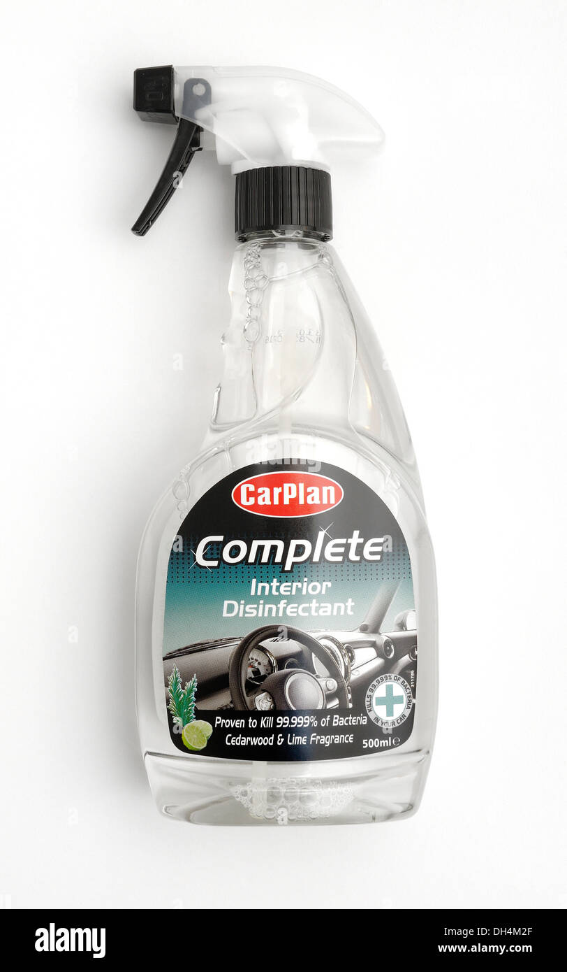 Auto Carplan disinfettante interno Foto Stock