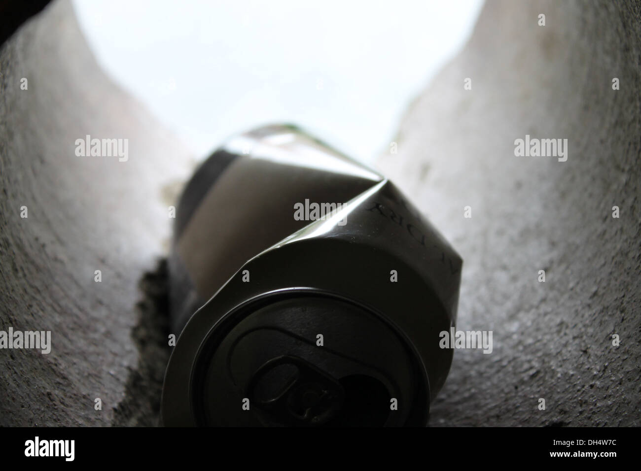 scartato può Foto Stock