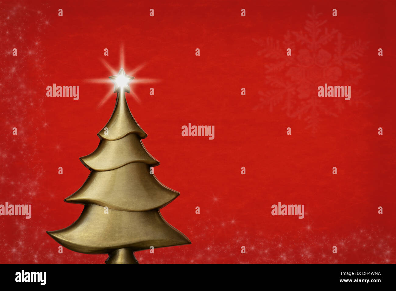 Albero natale oro immagini e fotografie stock ad alta risoluzione - Alamy