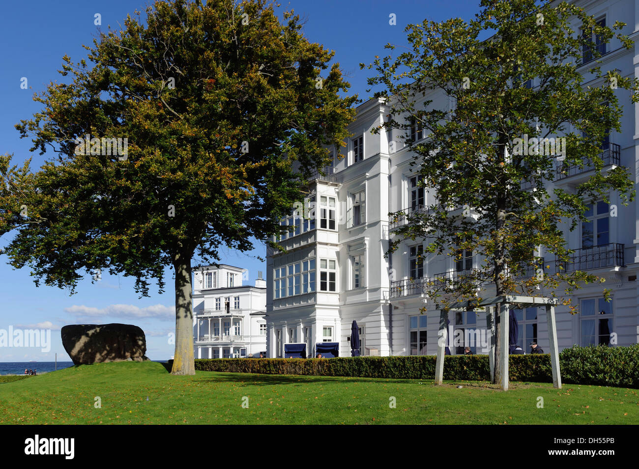 Il Grand Hotel di Heiligendamm, Mecklenburg-Hither Pomerania Occidentale, Germania Foto Stock