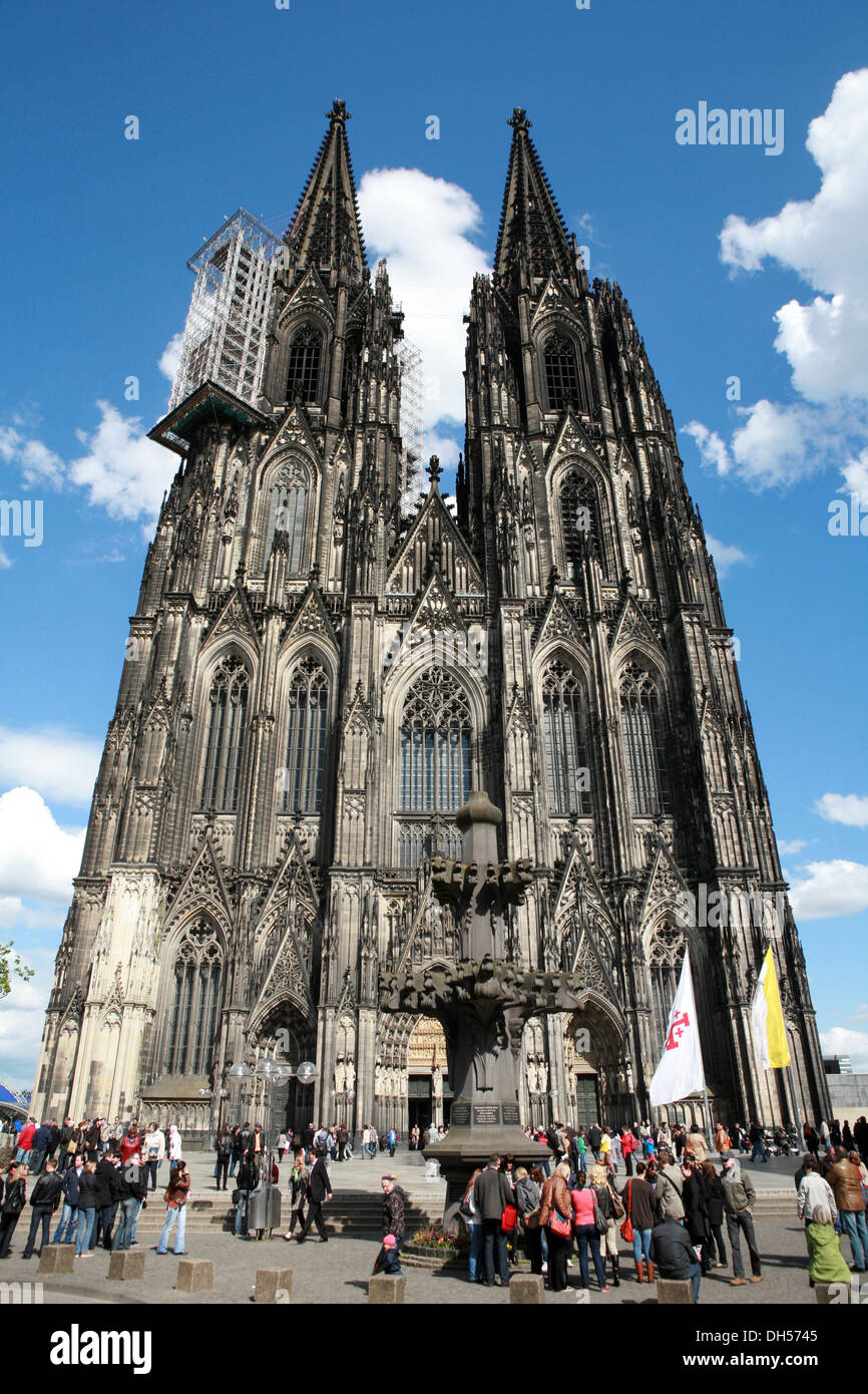 Cattedrale di Colonia Foto Stock