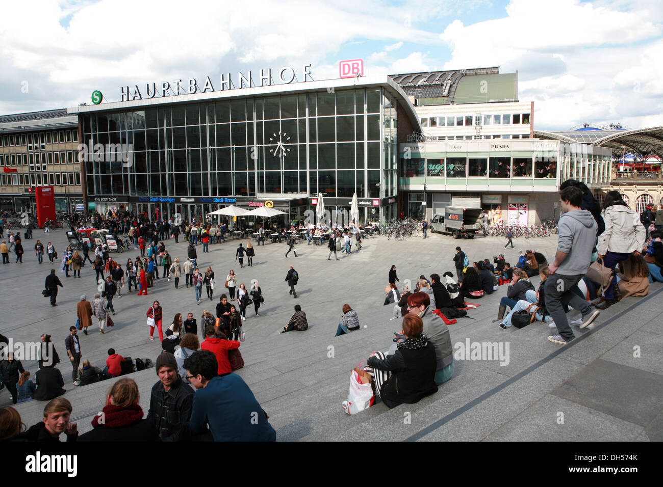 Cologn stazione centrale Foto Stock