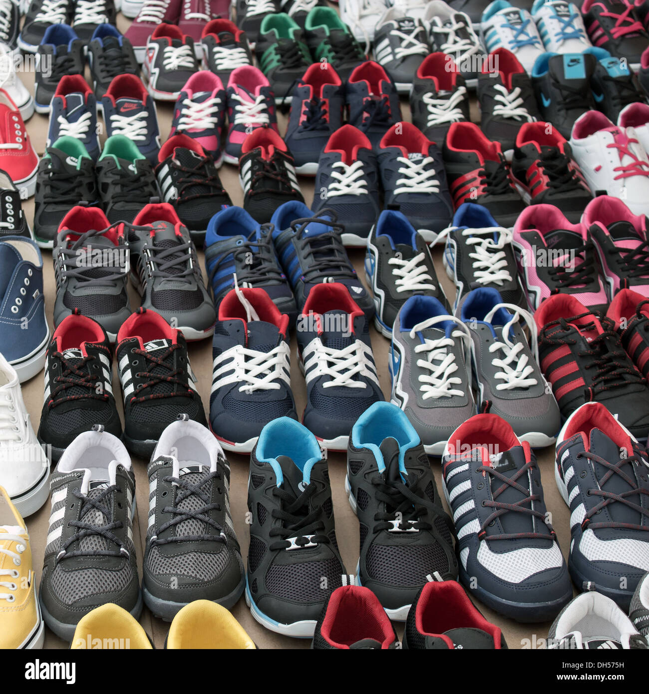 scarpe da ginnastica Foto Stock