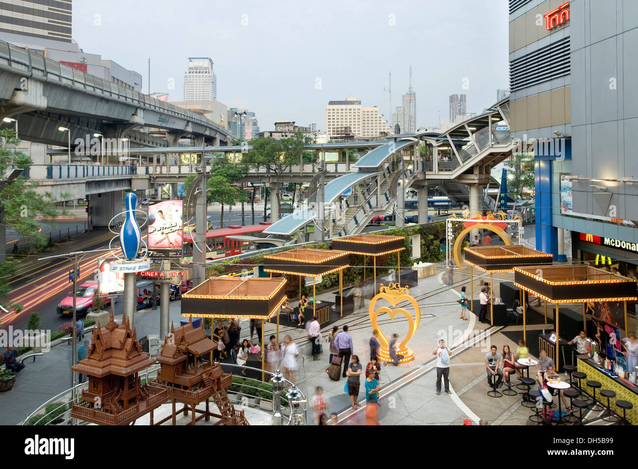 Siam Square, Bangkok, Thailandia Foto Stock