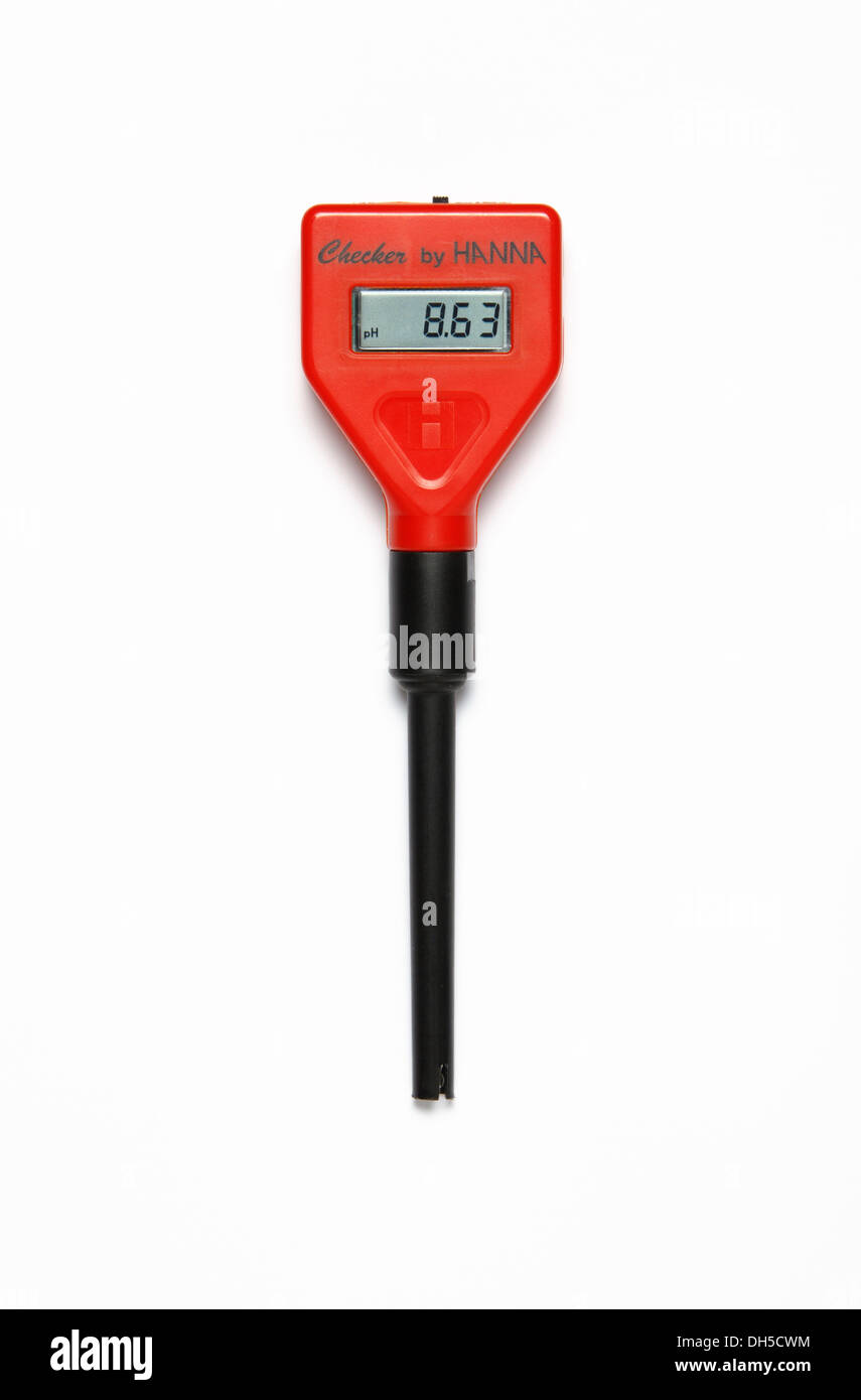 pH-metro Foto Stock