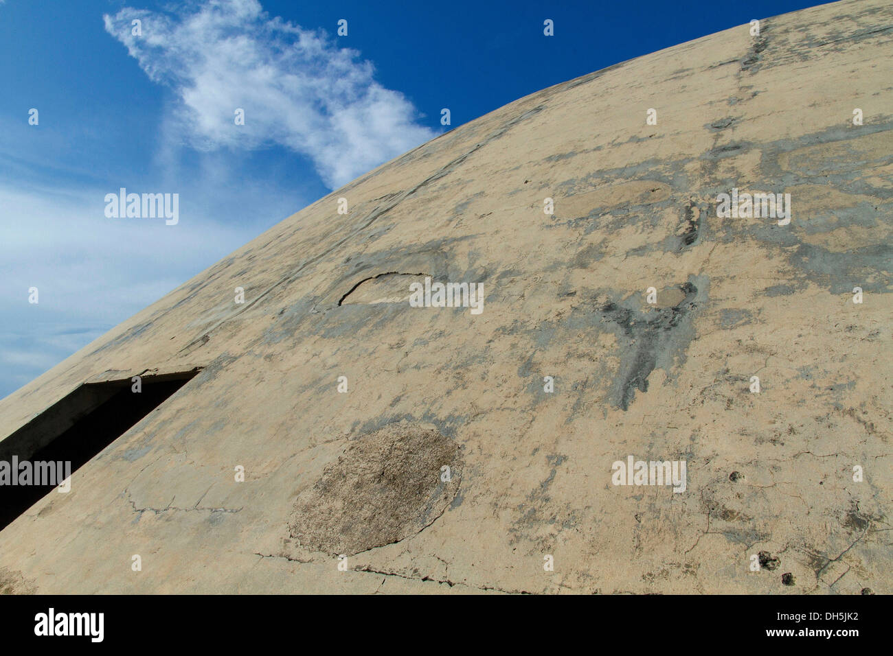 Assembly Hall, Expo area espositiva, Rachid Karame fiera internazionale, Tripoli, Libano. L'architetto brasiliano Oscar Niemeyer Foto Stock