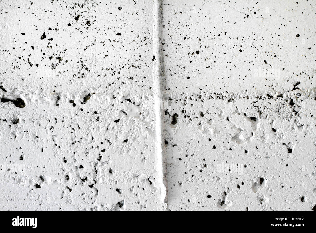 Un materiale bianco sullo sfondo della parete Foto Stock