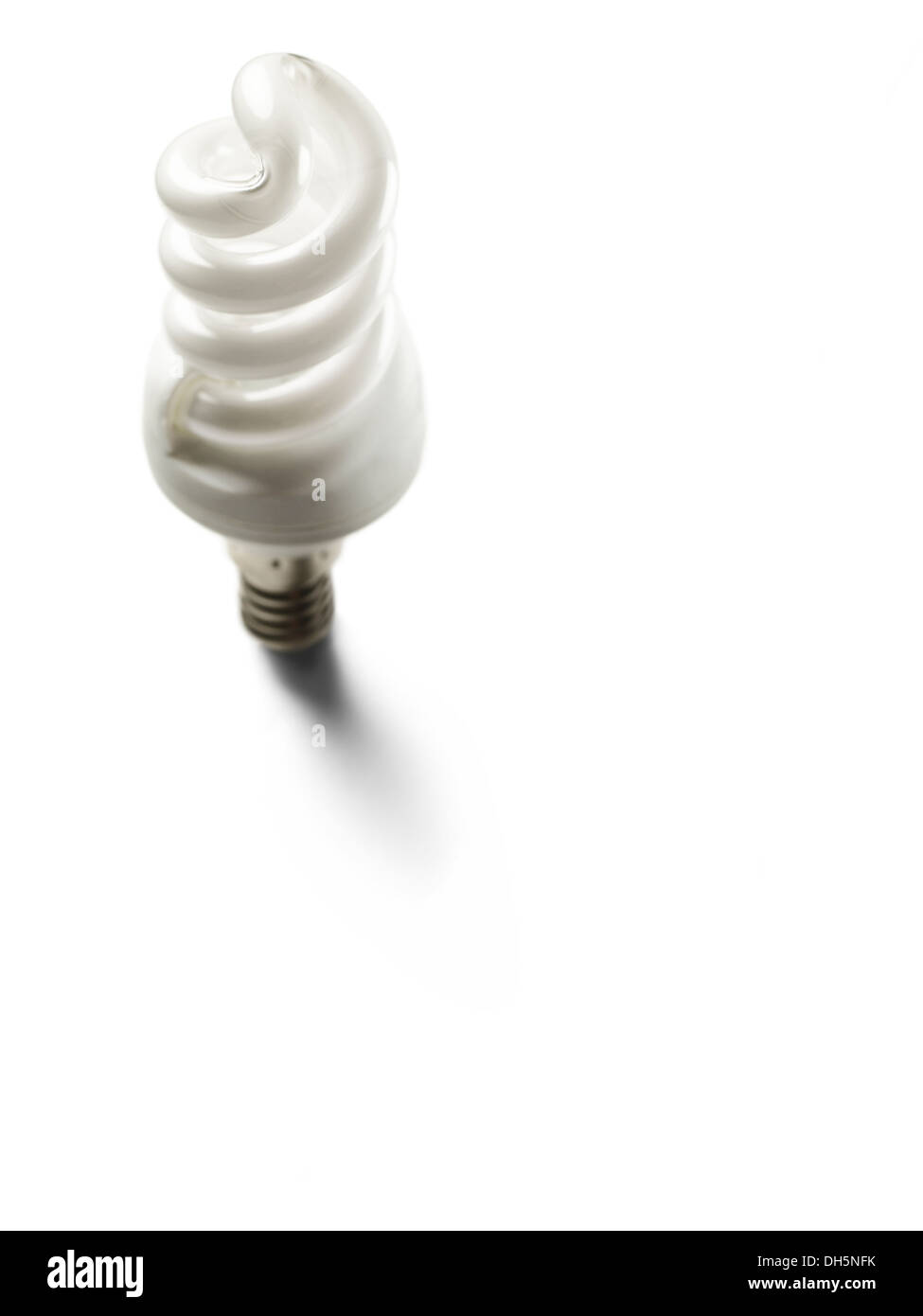 Basso consumo di energia lampadina luce Foto Stock