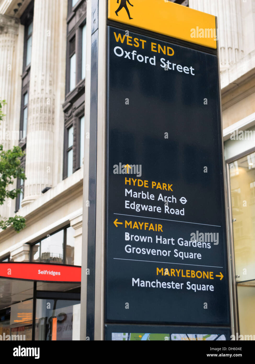 Oxford Circus London Inghilterra England Foto Stock
