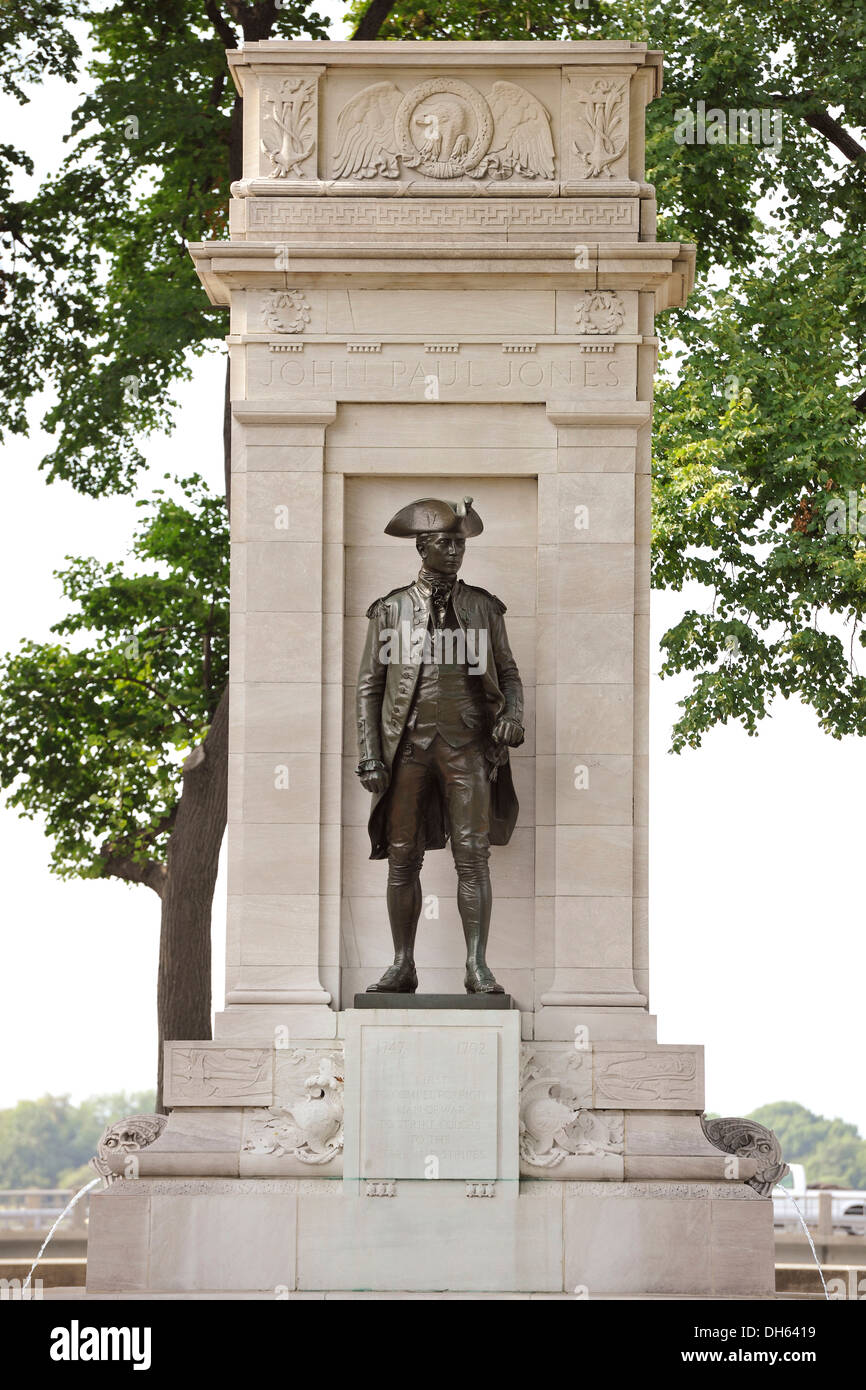 Giovanni Paolo Il Monumento a Washington DC, il Distretto di Columbia, Stati Uniti d'America Foto Stock