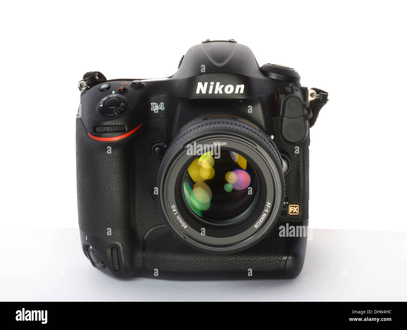 Telecamera professionale, D-SLR Nikon D4 2012 Foto Stock Telecamera professionale, D-SLR Nikon D4 2012 Foto Stock