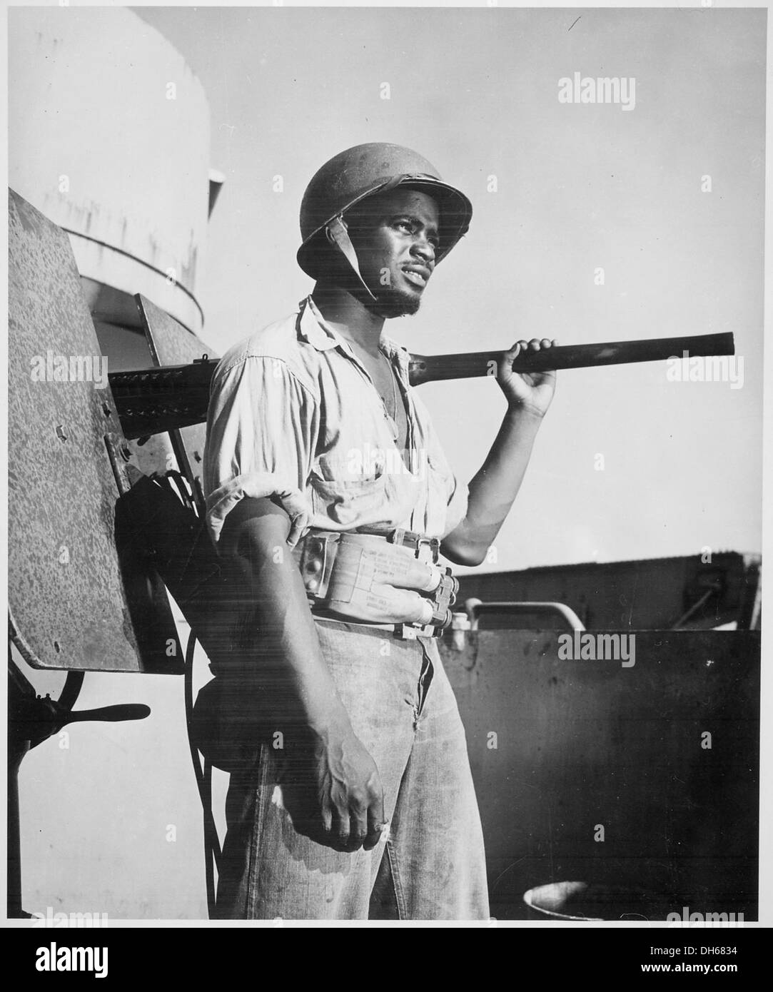 Un guardiano della costa degli Stati Uniti dai primi anni '1940, contribuendo alle operazioni navali durante la seconda guerra mondiale Foto Stock