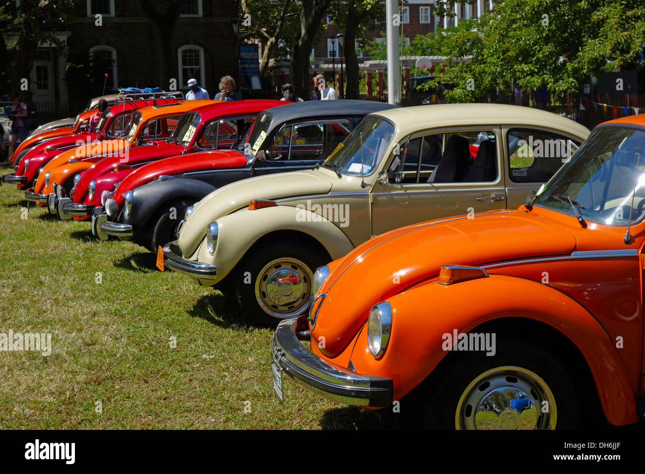 Volkswagen inceppamento sulla Governors Island Foto Stock