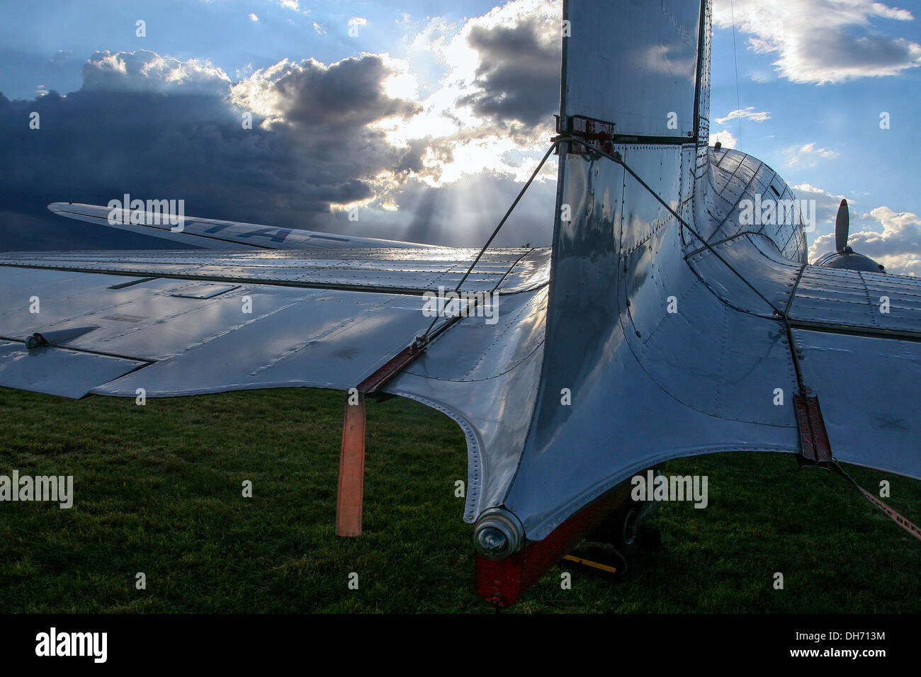 Il Lisunov li-2 era una versione sovietica del Douglas DC-3 Foto Stock
