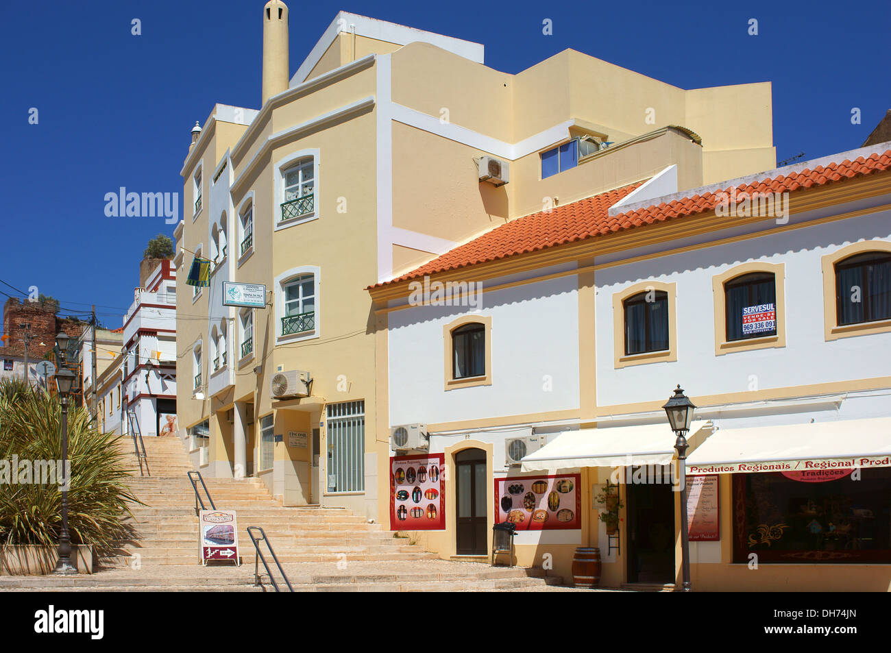 Silves Algarve Portogallo Foto Stock
