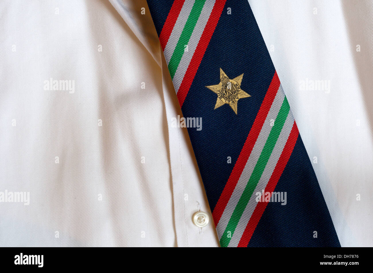 La stella d'Italia, tie usurato acquistare quelli che hanno combattuto per gli alleati in Italia nella seconda guerra mondiale. Foto Stock