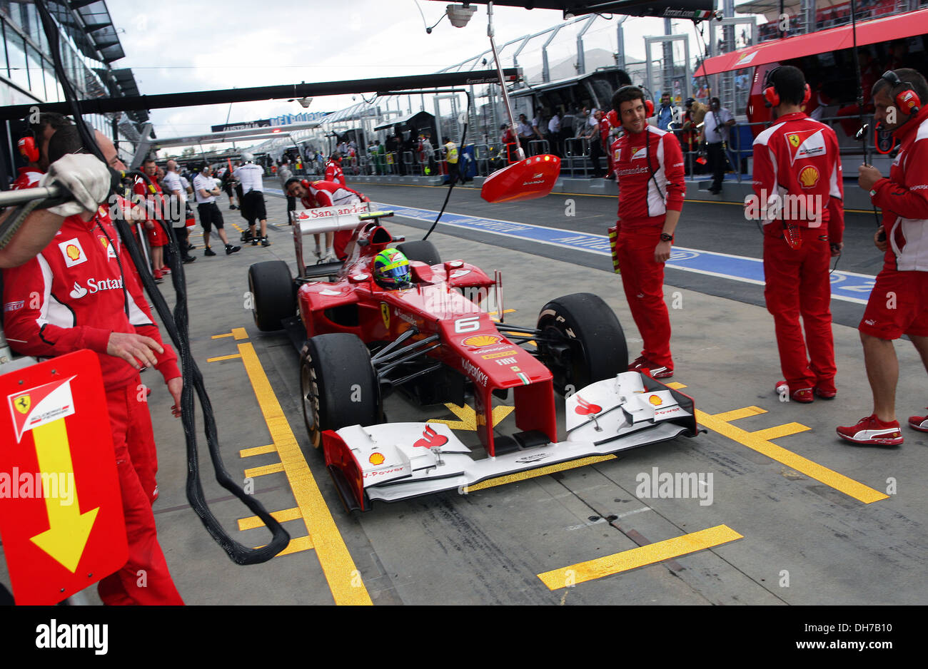 Felipe Massa Ferrari F1 Team n mula One Grand Prix - Pratica di Melbourne - 16.03.12 Foto Stock
