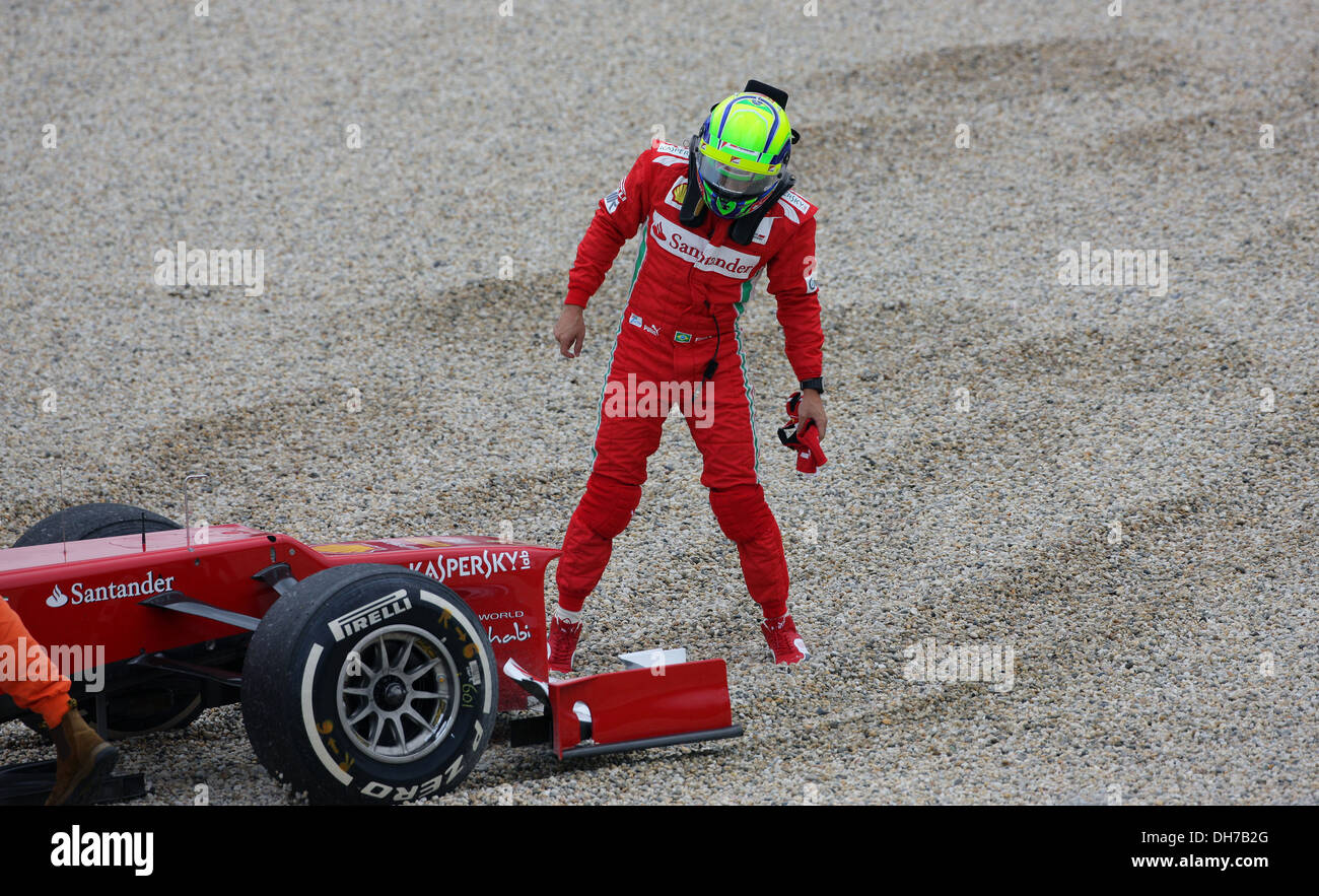 Felipe Massa Ferrari F1 Team n mula One Grand Prix - Pratica di Melbourne - 16.03.12 Foto Stock