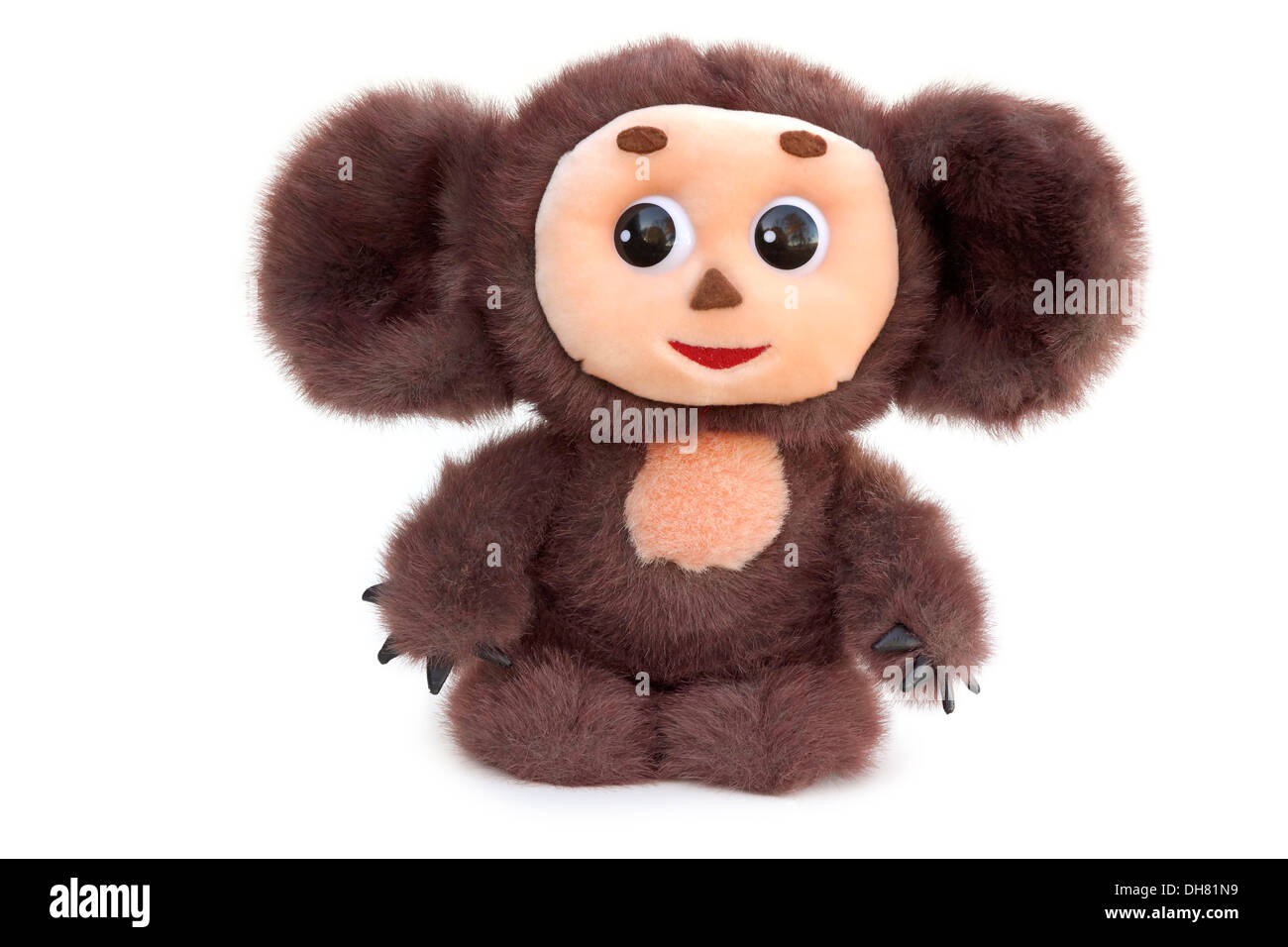 Cheburashka, giocattolo morbido, Russo personaggio dei fumetti Foto Stock