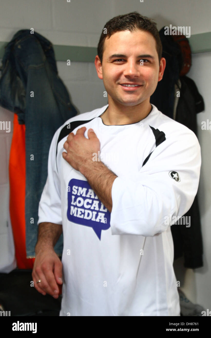 Ryan Thomas Celebrity Soccer Domenica - Celebrity tutte le stelle XI v Dorking Wanderers leggende XI - tenutosi a Fetcham Grove home di Foto Stock