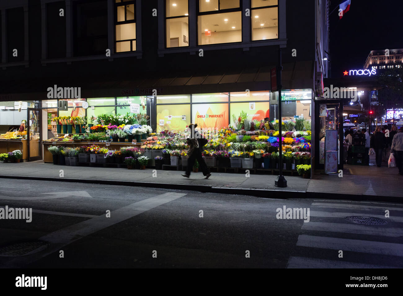 Mercato Dali delicatessen, 7th Avenue, New York City, Stati Uniti d'America. Foto Stock