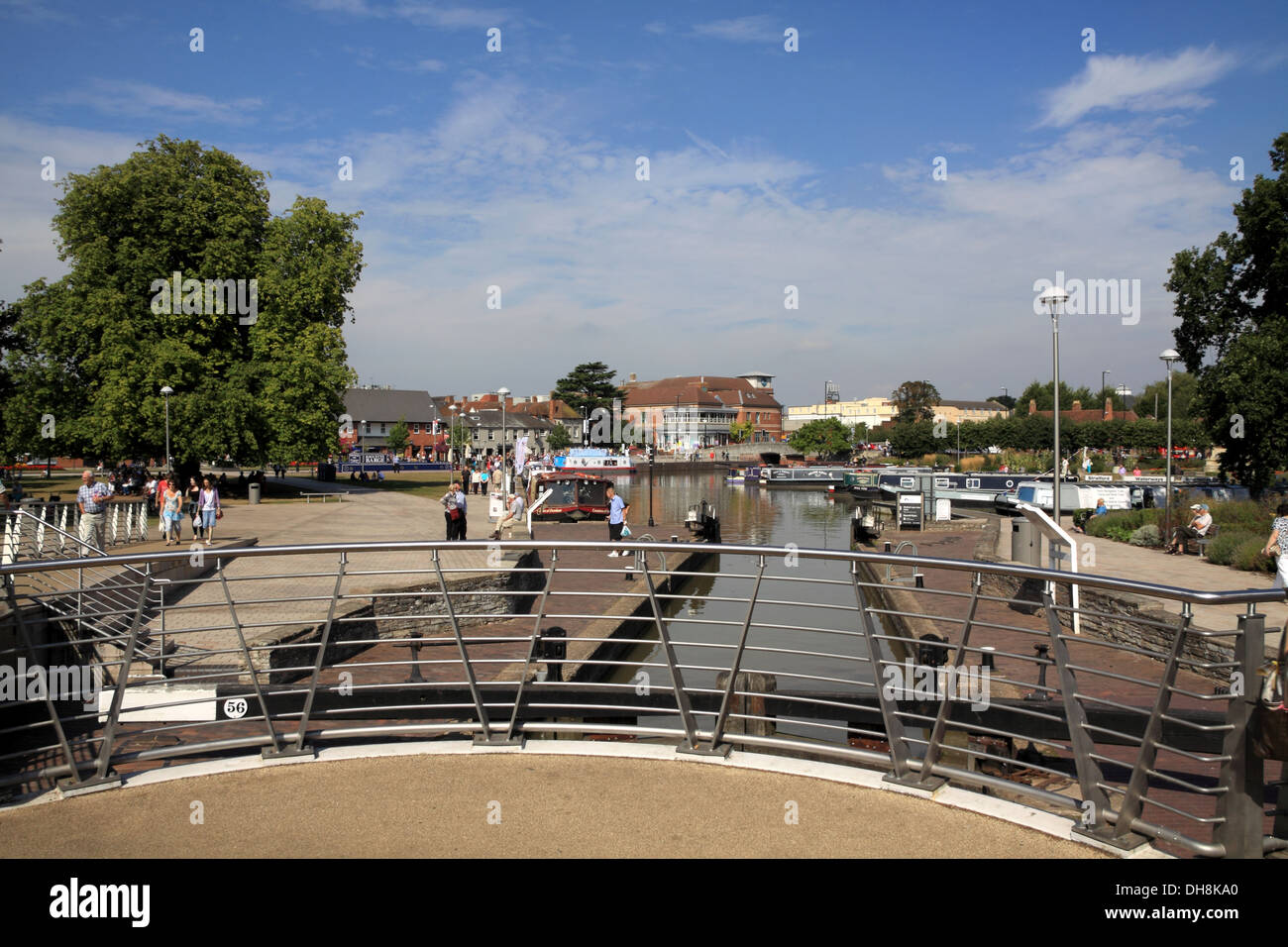 Stratford upon Avon Canal Foto Stock