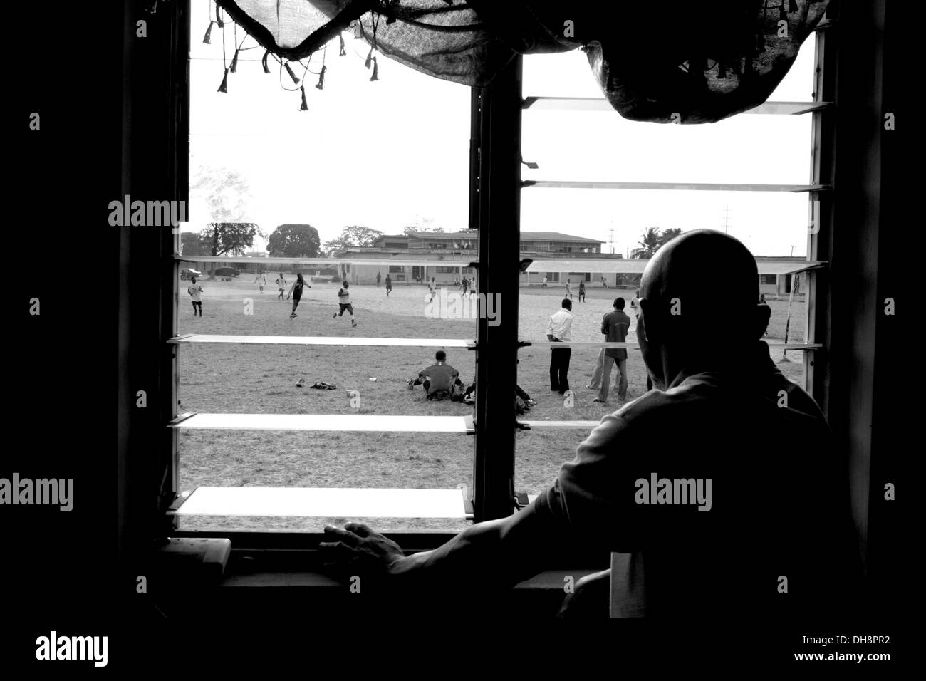 1983, ho cominciato il coaching dalla manipolazione club come stipite FC, Textlon FC , Panalpina FC e Jasper FC. . Ho avuto un successo il coaching Foto Stock