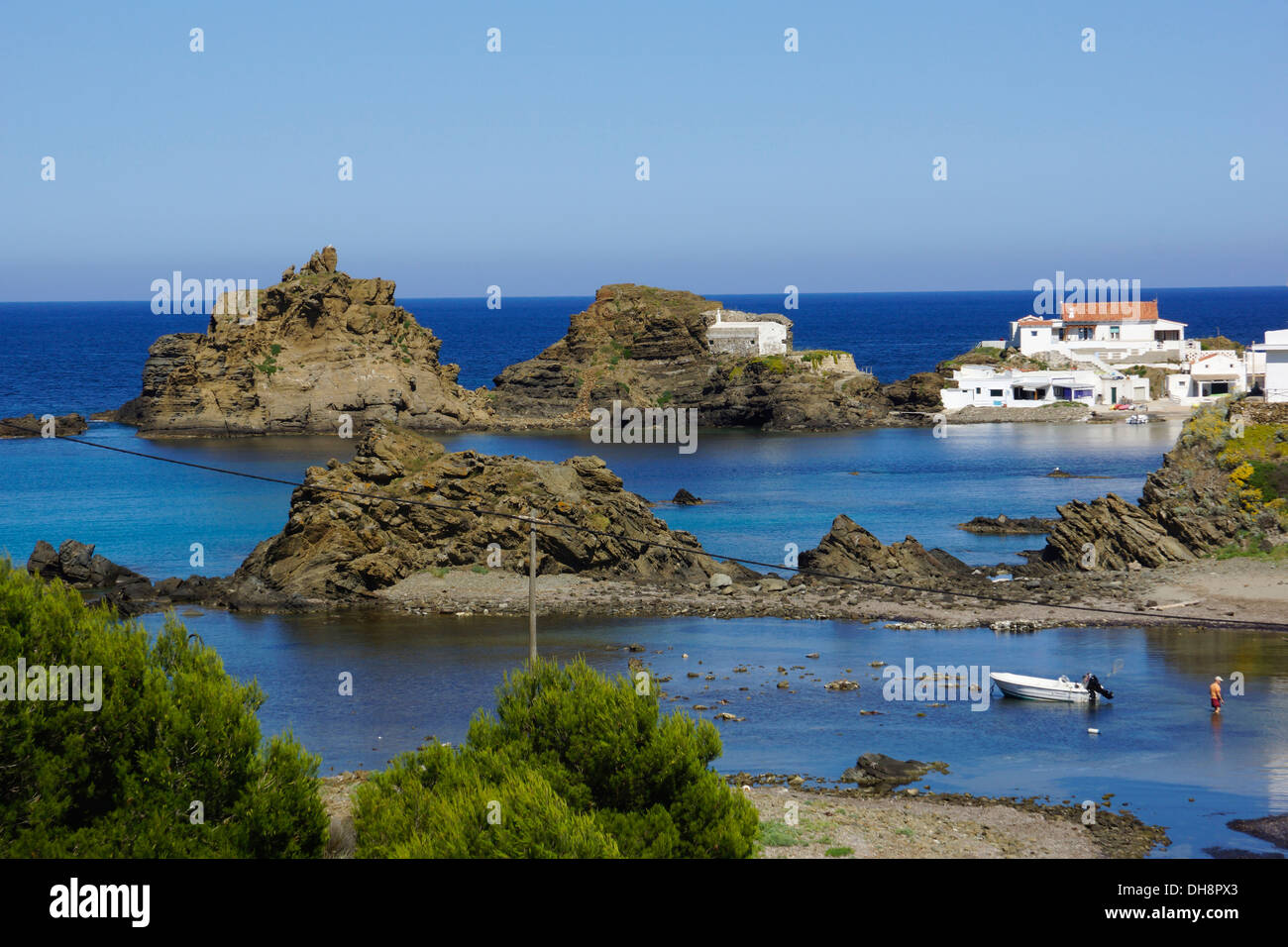 Cala Mesquida, Menorca, Spagna Foto Stock