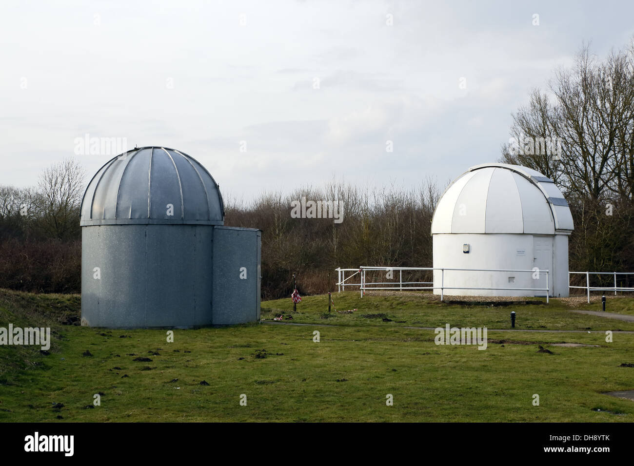 Norwich Astronomical Society gli osservatori in Seething, Norfolk, Regno Unito. Foto Stock