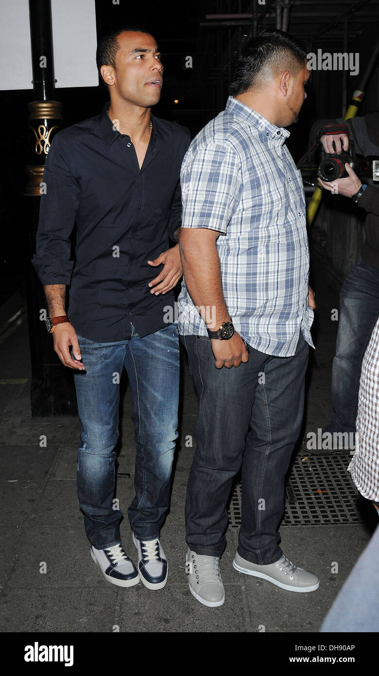 Ashley Cole al Aura Club di Londra - Inghilterra - 28.03.12 Foto Stock
