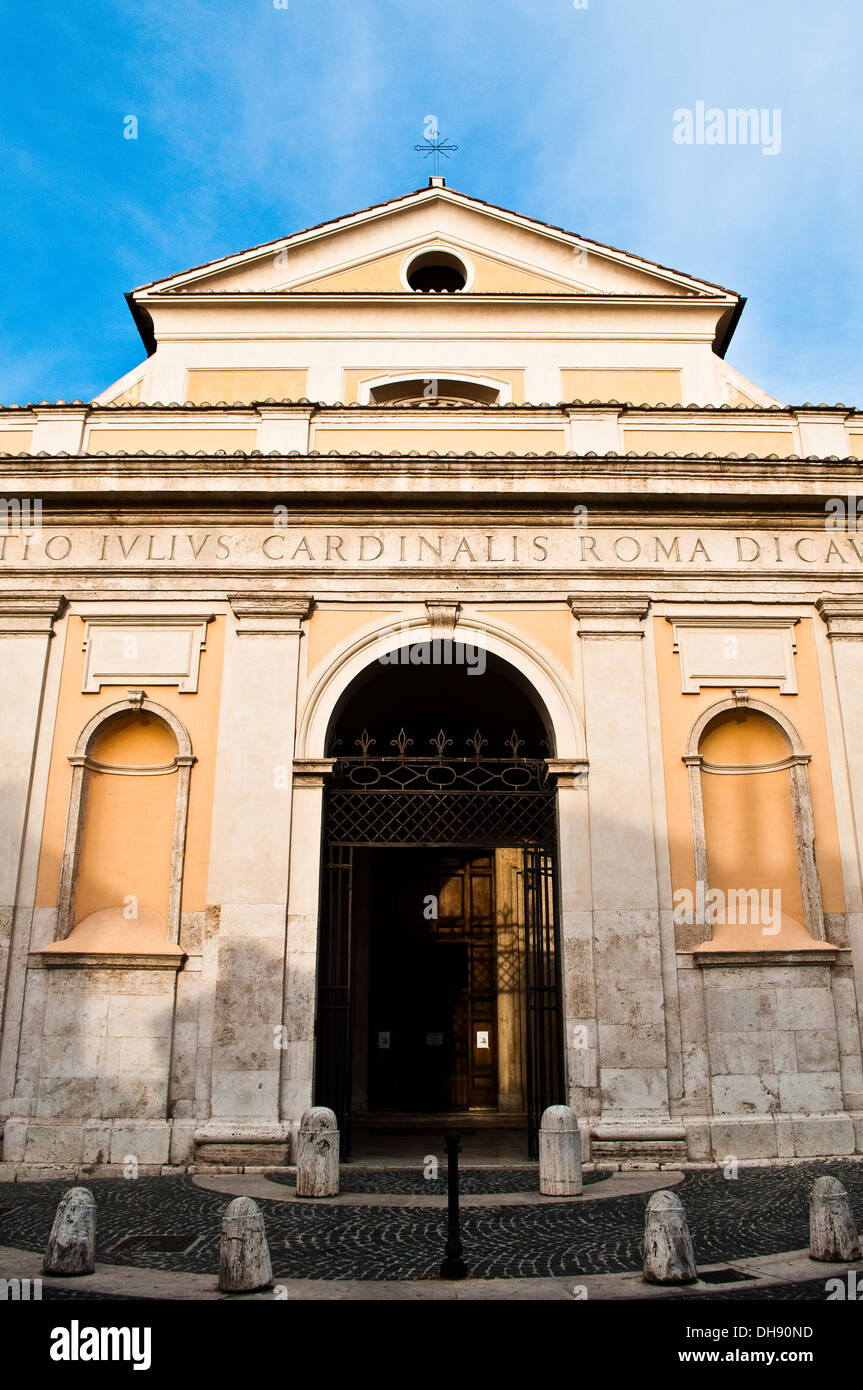 Cattedrale di San Lorenzo, Tivoli, Lazio, Italia Foto Stock